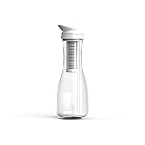 Tappwater PitcherPro - Glaskaraffe mit Deckel 1,45L - Filterkanne für Trinkwasser, filter Kalk und über 80 Verunreinigungen. Wasserfilterkanne, Glas mit Sofortfiltration.