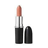 MAC Macximal Cosmetics Sleek Satin Lippenstift 833 Creme D'Nude (Hellpfirsich-Beige) – 0,12 Unzen / 3,5 g