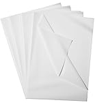 120 Blatt Seidenpapier, Geschenkverpackung Seidenpapier, 70 x 50 cm weißes Verpackungspapier für Weihnachten Geschenkpapier Füller Blumen Kunsthandwerk Geburtstag Hochzeitsdeko, Transparentpapier