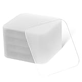 NOLITOY 80 Stück Transparente Doppelseitige Klebepads Spurlos Ablösbar Stark Haftend für Poster und Wanddekorationen