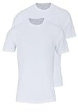 OLYMP T-Shirt Doppelpack Rundhals weiß Größe L