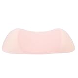 Jiawu Lendenhalterkissen für Bett, Schlafgedächtnisschaum für eine Stuhlcouch für Ergonomisches Lendenkissen (PINK)