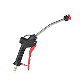 DOITOOL Edelstahl Sprühpistole Autowäsche mit Anschlusssockel Wassersparender Sprayer für Autowachs und Reinigung Kindersicherer Wassersprüher für Garten Balkon und Zufällige Farbe