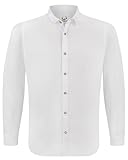 Stockerpoint Herren Trachtenhemd Ernesto I Größe S-2XL I 100% Baumwolle I Traditionelles & modernes Design I Hochwertige Verarbeitung I Perfekt für Trachten & Festlichkeiten