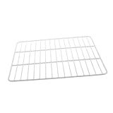 MOLUCKFU Metall draht Kühlschrank Trenner Gitterrost Atmungsaktiv Belüftet Vielseitig Einsetzbar für Gewerbe gefrierschrank und Kühlvitrine Langlebig und Leicht zu Reinigen