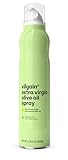 Vilgain® BIO Olivenöl Spray | Natürliches Öl-Kochspray | Sprühflasche | 100% reines Olivenöl aus biologischem Anbau | Für gesundes Kochen und Braten | Getrenntes Treibmittel, 200 ml