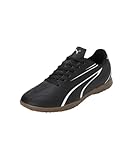 PUMA Herren Vitoria IT Soccer Shoe, Black White, 41 EU