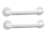 TILIEINE Haltegriffe im Bad Rutschfester Haltegriff aus Edelstahl, 35 cm, Sicherheitshandlauf für Bad und Toilette für ältere Menschen und Kinder Wannengriff(2 Pieces)