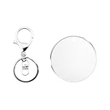 Personalisierte Schlüsselanhänger mit Bild, Auto Glücksbringer Anhänger mit Foto, Personalisierte Geschenke für Männer, Frauen & Partner, Fotogeschenk für Geburtstag Jahrestag Weihnachten (D)