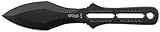 Walther Wurfmesser ATK, feststehendes Ganzstahl-Messer, inkl, Nylon-Kombischeide