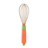 Schneebesen für die Küche – hitzebeständiger Ballon-Schneebesen, Eierbesen, kratzfester Schlägel, Mixer, sicherer Griff, Küchenzubehör für Batterien und Gewürze