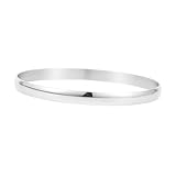 CTIRCHIU Handgelenkarmband für Damen Minimalistischer Armreif Stahlfarbe Zartes Ergonomisches Design für Alltag und Besondere Anlässe