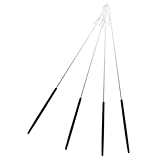 Gogogmee 4 Stück Verstellbare Metall handpuppenstangen Puppenzubehör für Marionettensteuerung und Familien Bühnenperformance Fingerspielzeug