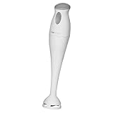 Clatronic Pürierstab | Stabmixer | 180 Watt | Edelstahl Messer | Rührstab | Babynahrung, Suppe, Smoothies, Püree, Sauce | mit 500 ml Mixbehälter | SM 3577 weiß