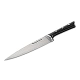 Tefal Ice Force Kochmesser, 20 cm Klinge, Korrosionsschutz, Handschutz, Edelstahl, schwarz. K23202