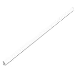 Lampenlux LAGERRÄUMUNG! 60% RABATT T5 Unterbauleuchte Macky Küchenlampe mit Schalter IP20 Warmweiß Weiß Unterbaulampe Wandlampe Küchenunterbauleuchte Lichtleiste (120 cm)