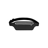 CareHabi - Hüfttasche, wasserdichte Sport Bauchtasche, Laufgürtel Damen Herren für Handy,leichte,verstellbare Lauftasche mit Reißverschluss, Joggen, Fitness und Outdoor-Aktivitäten