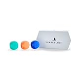 Sharksline - Chewyball Komplettes Set - Jaw Trainer, für scharfe Kinnlinie - Doppelkinn Trainer, Neck Toning Fitnessball, Jaw Trainings Gerät (Grün, Orange, Blau)