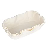 KitchenCraft Antihaft-Brotbackform-Backpapier für 907 g, 20 x 9 cm, Packung mit 40 Stück, Weiß