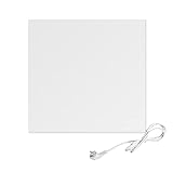 Infrarotheizung H300 Infrarotheizung Carbon Crystal (neueste Technologie), ultraflache Wandheizung, weiß, 300 Watt, ohne Rahmen, 2 Jahre Garantie
