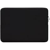 RAINYEAR 15 Zoll Laptop Hülle Laptoptasche Sleeve Tasche Case Laptophülle Schutzhülle Kompatibel mit Neues 15,4 MacBook Pro Speziell für Modell A1707 A1990(Schwarz)