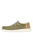 HEYDUDE Wally Break Hey Day Herren - Slip-on Schuhe - Mokassin-Stil, Green, 46
