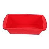 MUELODSIC Silikon Brotbackform Kastenform Antihaft Rechteckig Wiederverwendbar Backform Toast Kuchenform Spülmaschinenfest Mikrowellengeeignet für Selbstgebackenes