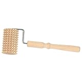 Bütic Holz Massagerollen Wellness Massage, Artikel:Rolle mit Griff