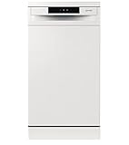Gorenje GS 520 E15W Freistehender Geschirrspüler / 45cm / 9 Maßgedecke / 5 Programme / 1h Reinigungsprogramm / höhenverstellbarer Oberkorb / vollständiger Überlaufschutz / Weiß