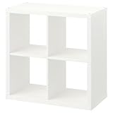 Original Kallax Regal, Bücherregal, Wandregal, Raumteiler in weiß (77 x 77 cm