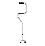 HUIBBGO Gehkrücken für ältere Menschen Vierbeiniger ausziehbarer Stock Der Walker für ältere Menschen Vier Stöcke zum Gehen