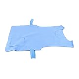RiToEasysports Sommerkühlung Weste PVA Wasserdichte Stoffkühlweste für Männer Frauen 61 X 40 Cm mit Wasserabsorption Wärme Dissipation für Outdoor -Sportfischerei Camping -Wandern (BLUE)