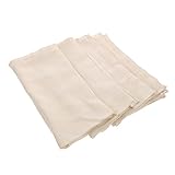 Homoyoyo Musselintücher Für Die Küche | 4er Set - 57x57 Cm | Ideale Tücher Zum Abseihen Von Flüssigkeiten - Zum Kochen Und Für Die Zubereitung Von Gelee