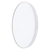 STOBAZA Runder Metallrahmen wandspiegel zum Hängen Hochauflösender Badspiegel für Badezimmer und Schminkbereich Langlebiger Aluminiumlegierungsrahmen Vielseitiger Dekospiegel für Zuhause