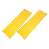 Baluue 2 Stück Werkzeug zum Färben von Haaren friseur zubehör kein Haarfärbemittel haarfärbepinsel friseurbedarf hervorheben Planke Kämme Hervorhebungstafel Highlight-Board Acryl Yellow