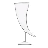 KLJUddGY weingläser wine Hohe Weingläser, Weinglas mit langem Stiel, 410 ml, Glas, transparentes Cocktailglas für Party-Geschenk, Rotweinglas Exquisit