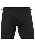 VAUDE Radunterhosen Herren kurz, Men's Bike Innerpants III Black XXL, gepolsterte Radhose-Unterziehhose mit hoher Elastizität, schnelltrocknend & atmungsaktiv