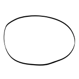 Zerodeko Flacher Gummiriemen Breit für Kassettenspieler und Rekorder Elastischer Antriebsriemen Einfach zu Ersetzen Kompatibel mit Kassettenrekordern Radiorecordern Vielseitiges Ersatzteil