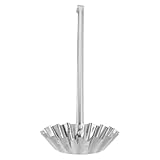 Homoyoyo Edelstahl Öl bratform für Frittierte Snacks Schmutzabweisende Antihaft pfannenform Vielseitige Schwedische und Japanische Fried Snack Mould Robustes Küchenbackwerkzeug für Camping