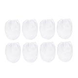 Kisangel 8 Stück Teiliges Farbsiebe aus Nylon mit Elastischem Öffnungsrand Filterbeutel für Farbe Langlebig Reißfest und Einfach zu Befestigen zum Filtern von Lacken und Flüssigkeiten