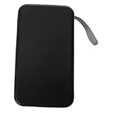 OSALADI Fach CD Aufbewahrungstasche mit Reißverschluss Stoßfeste Tragbare DVD Hülle Robustes CD Case für Auto und Zuhause Praktischer Organizer