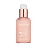 Medicube Triple Collagen Serum 4.0 – Leichtes Anti-Falten Serum mit Niacinamid & Hyaluronsäure – Glättende Pflege für reife Haut – 55 ml