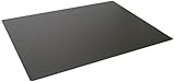 Durable Schreibunterlage mit Dekorrille, 65 x 50 cm, rutschfest, PP, Made in Germany, schwarz, 713301