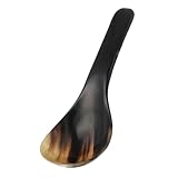 OFFSCH 1stk Löffel Aus Horn Sieb Löffel Wok Küchenlöffel Reislöffel Schaufel Aus Ochsenhorn Kaffeelöffel Probierlöffel Geschlitzter Schöpflöffel Einzigartige Schaufel Olas Abs Gelbes Horn