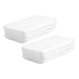 FRCOLOR 200Stücke Make Up Entferner Pads Weiche Baumwoll Gesichtspads für Nassen und Trockenen Gebrauch für Sanfte und Entfernung von Gesichtsmake Up