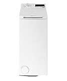 Bauknecht WMT ZEN 6 BD N Toplader-Waschmaschine / 6 kg / 1152 UpM /FreshFinish /ZEN Technology/Startzeitvorwahl/SoftOpening/ Kurz 30'/ 15° Green& Clean, Weiß