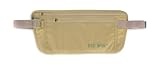 Tatonka Bauchtasche Skin Moneybelt Int. - Flache Hüfttasche mit Zwei Reißverschluss-Fächern - Zum versteckten Tragen unter der Kleidung (Natural), 14 x 28 cm