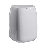 MEIZHITU Abfalleimer, Papierkorb Papiereimer Kunststoff-Mülleimer Mit Deckel Schlafzimmer Mülleimer Berührungsloser Mülleimer Schritt Mülleimer Badezimmer Papierkorb und Mülleimer(G)
