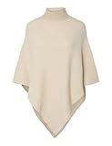 Pcfortuna High Neck Poncho Noos Bc