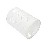 HEATSHAKING Moderner Runder Lampenschirm aus Hochwertigem und Praktischer Staubschützender Lampenbezug für Tischlampen Wandleuchten und Stehlampen Dekorativ und Augenschonend für Wohnraum